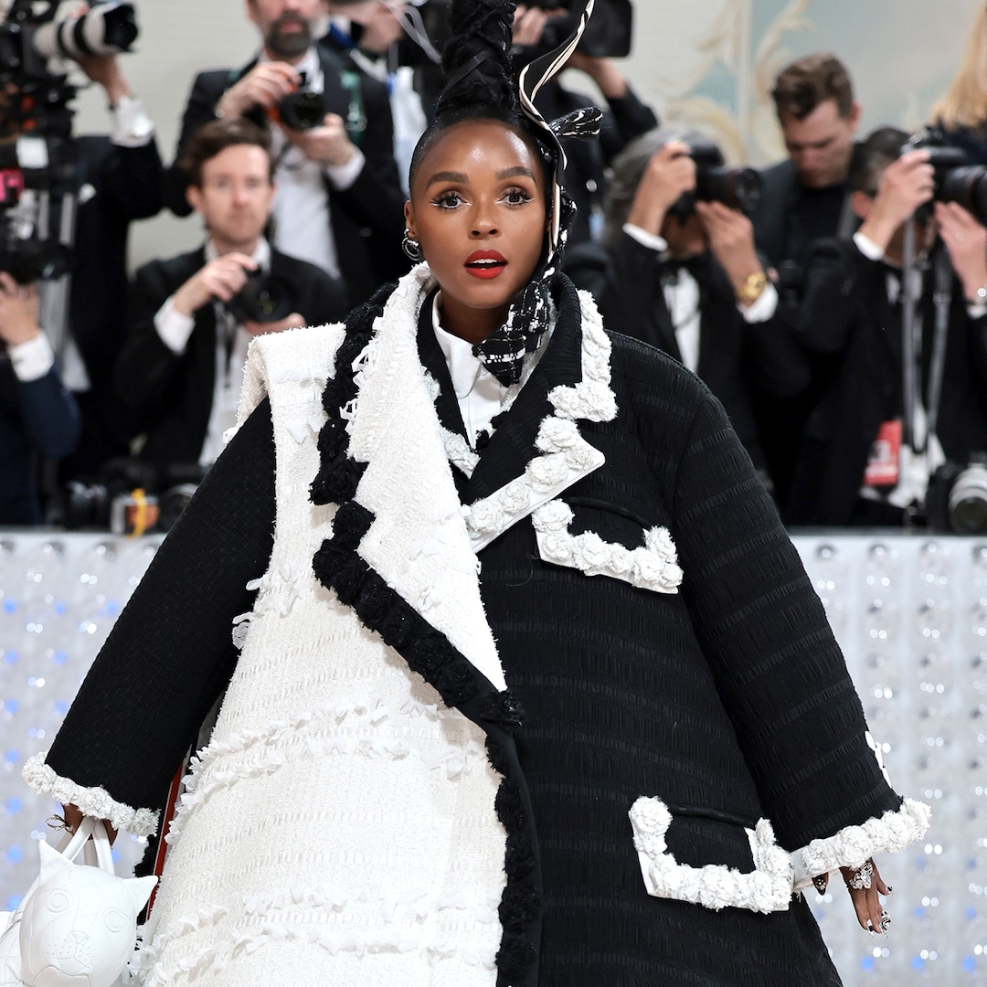 Janelle Monáe Strips Down on the 2023 Met Gala Red Carpet